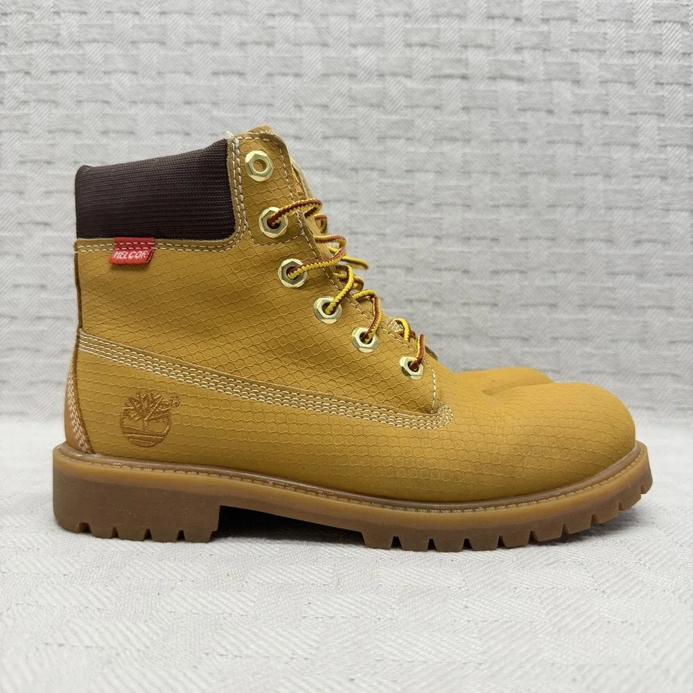 Timberland 6596R‎ 3701 Boys Boot Size 6 Yellow Walking